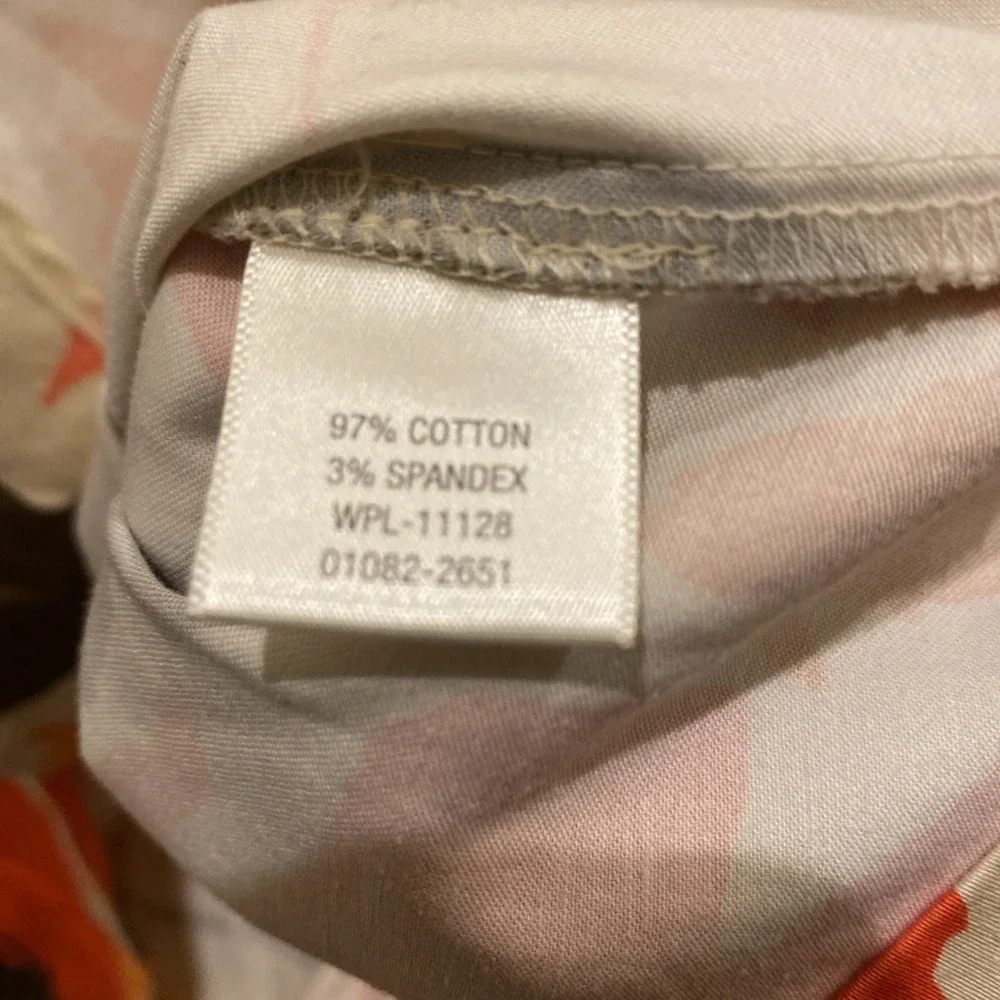 Christopher And Banks Jacket Women Medium‎ Orange Brown Multicolor Vivid Button - Picture 5 of 6